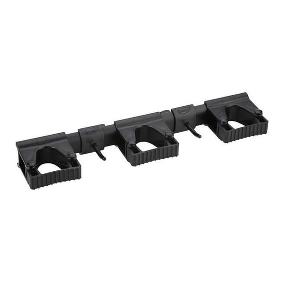 Tool Wall Bracket,16 1/2 in L,Black 10119