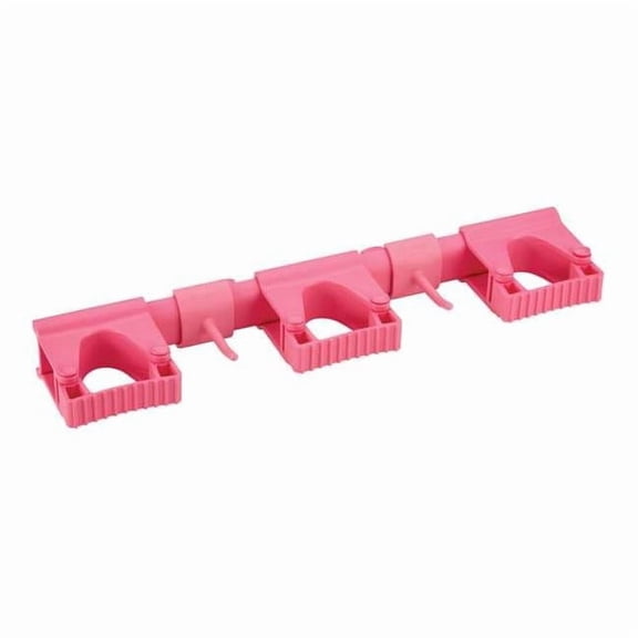 Tool Wall Bracket,16 1/2 in L,Pink 10111