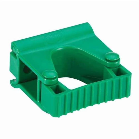 Vikan Tool Wall Bracket,3 1/4 in L,Green 10132