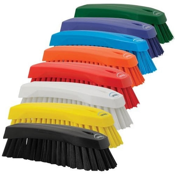 Vikan Total Color Scrub Brush, Green
