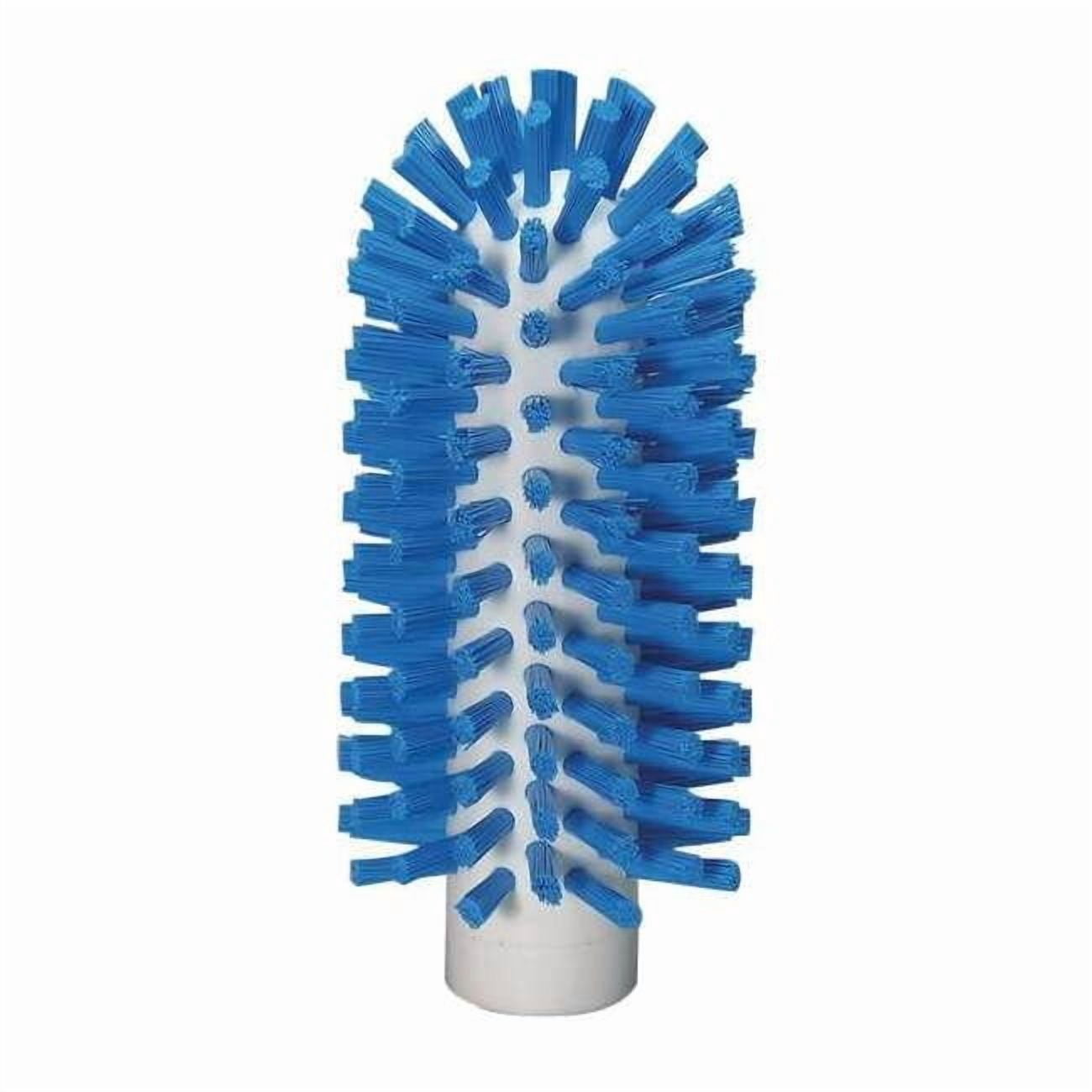 2 3/8 in W Tube and Pipe Brush, Stiff, Not Applicable L Handle, 5 1/2 in L Brush, Blue 5380633