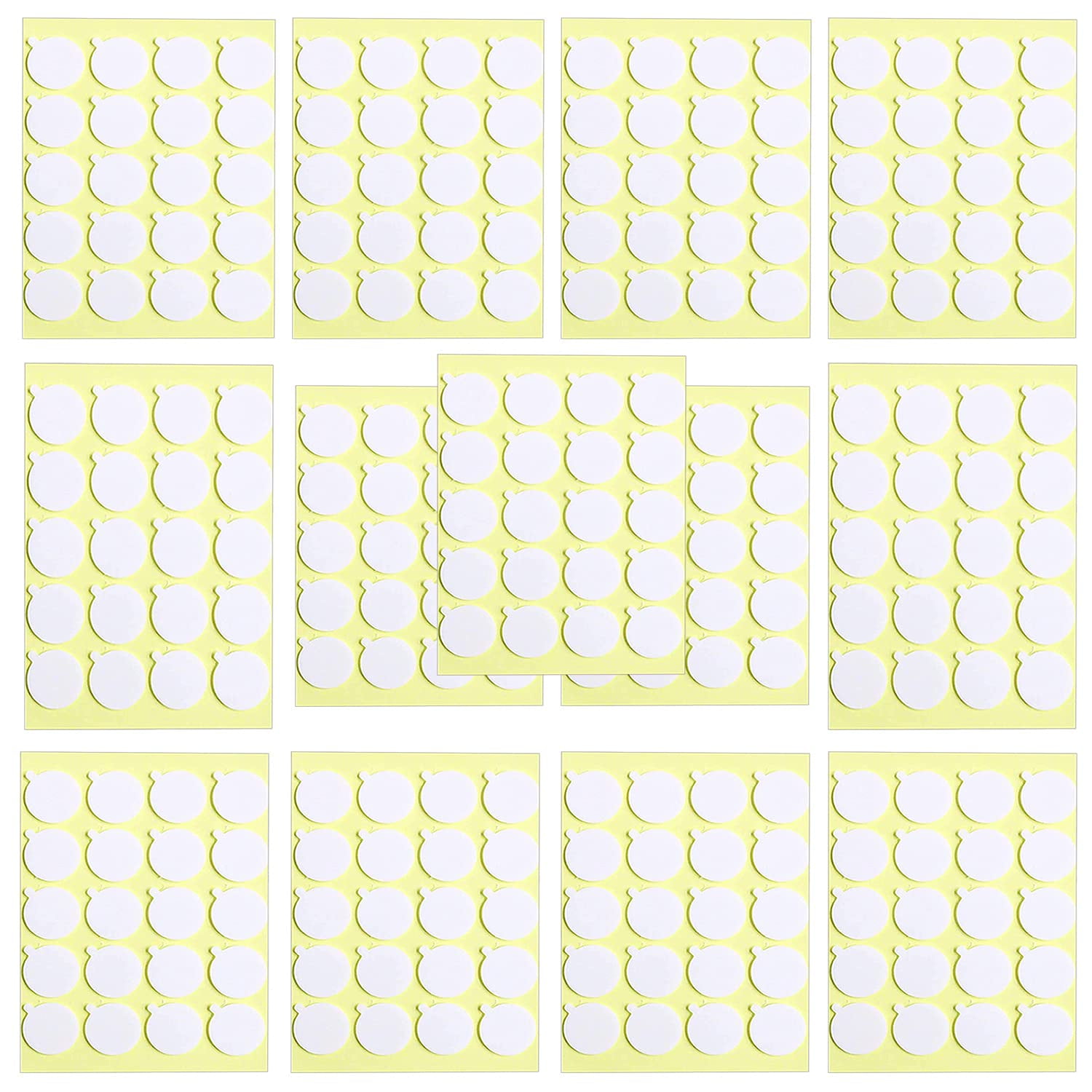 Vikeivty 260Pcs Candle Wick Stickers, Adhere Steady in Hot Heatproof