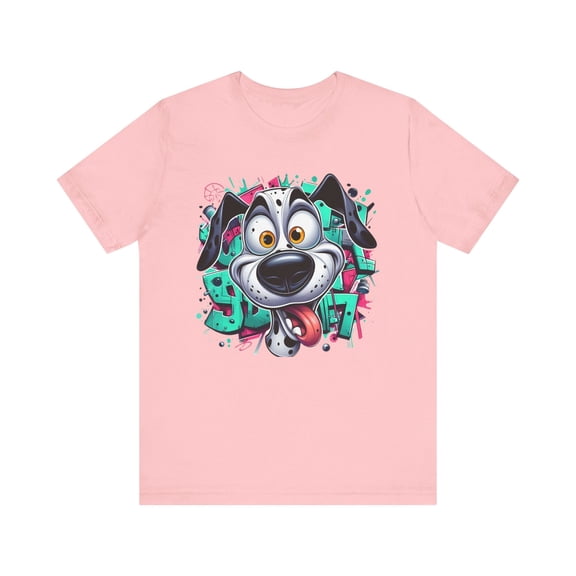 Viki Animal Tees, Dog Tee Shirt, Funny Dog T-Shirt, Art Design Top, Funny Animal T-Shirt, Graphic Tee