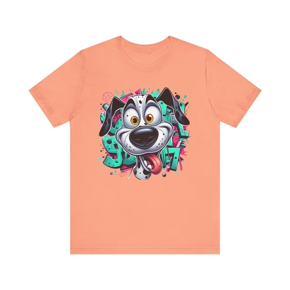 Viki Animal Tees, Dog Tee Shirt, Funny Dog T-Shirt, Art Design Top, Funny Animal T-Shirt, Graphic Tee