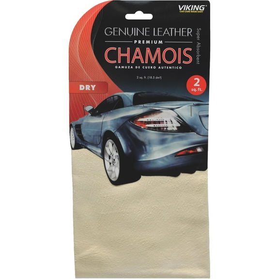 Viking 2 Sq. Ft. Leather Premium Chamois 913210 Residential Use, Standard Application
