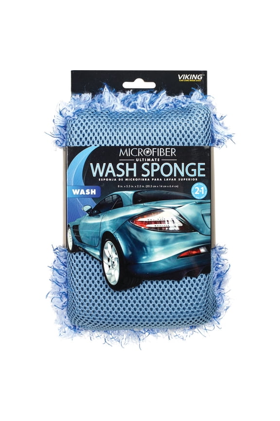 2N1 Ultimate Car Wash Sponge - Pack of 12