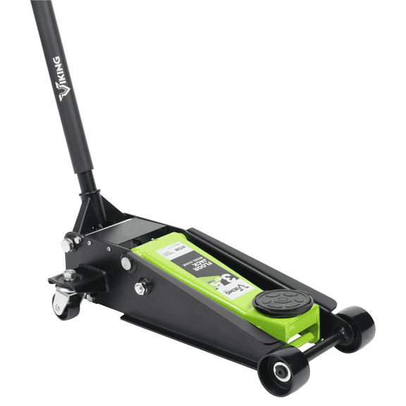 Viking by American Forge & Foundry Viking by AFF - Floor Jack - 3.5 Ton Capacity - Lightning Lift - Short Chassis - 2 pc Handle - 4.5" Min H to 18.3" Max H