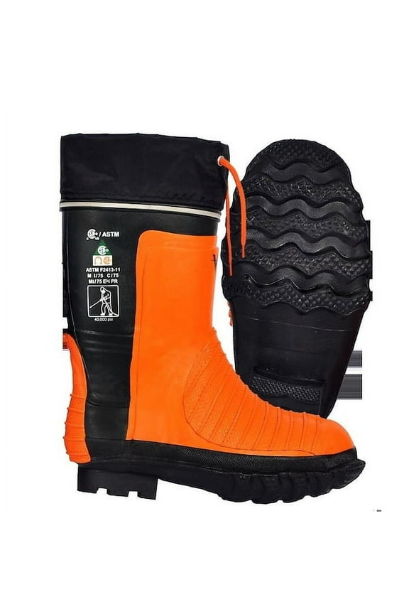 Men's Boot Liner, Acrylic, Cotton, Gray, 12 to 13, 1 PR VF22-12/13