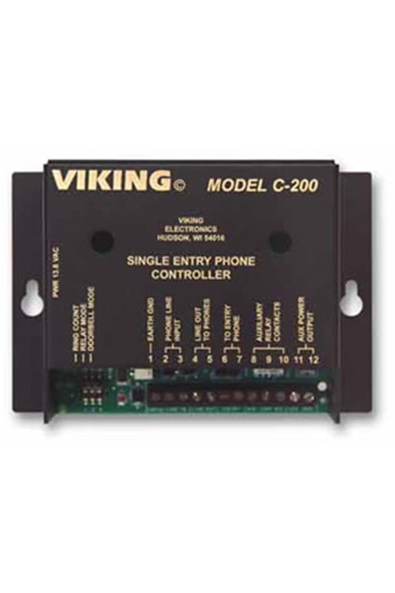 C-200 Door Entry Control for 4 Entry Phones
