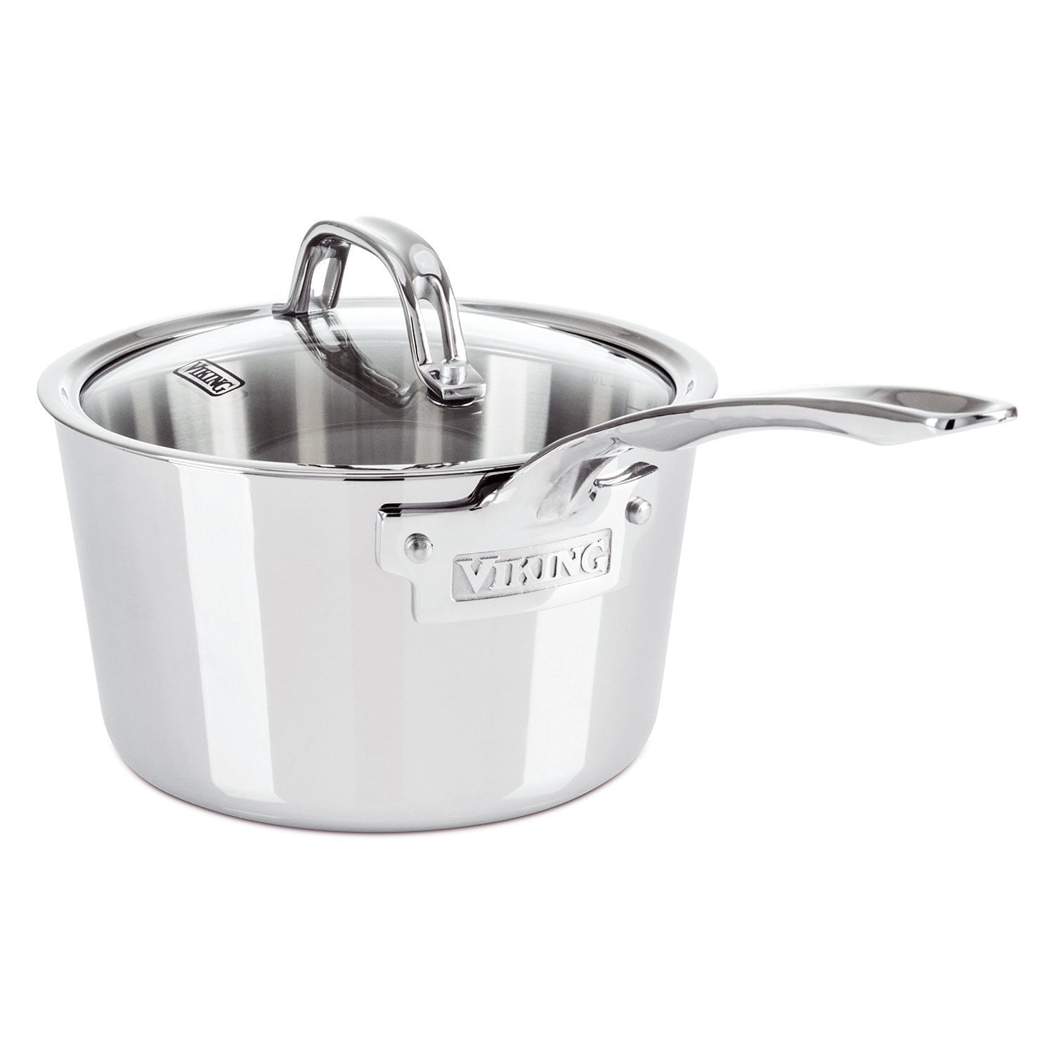 Viking Contemporary 2.4 Qt, 2.2 l., Sauce Pan, Mirror Finish