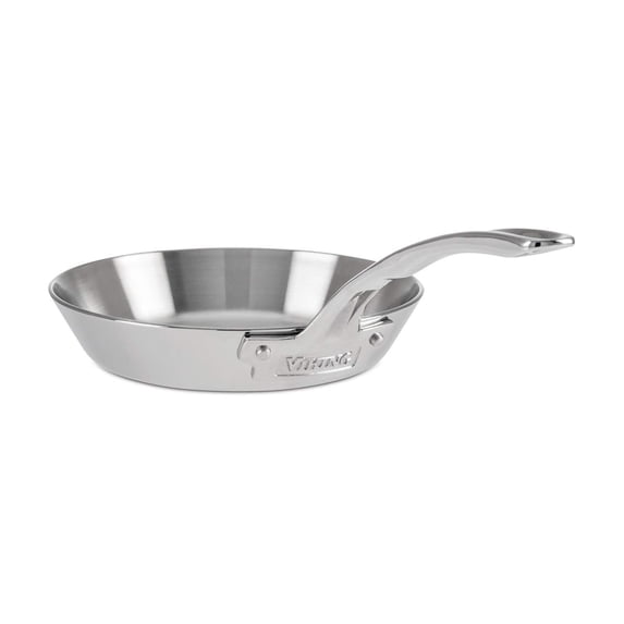 Viking Contemporary 3-Ply Stainless Steel Fry Pan, 8 Inch
