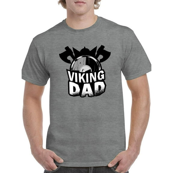 Viking Dad T-Shirt Men -Smartprints Designs, Male 3X-Large