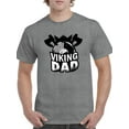 thumbnail image 1 of Viking Dad T-Shirt Men -Smartprints Designs, Male 4X-Large, 1 of 4