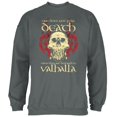 thumbnail image 1 of Viking Death Valhalla Mens Sweatshirt Charcoal 2XL, 1 of 1