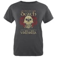 thumbnail image 1 of Viking Death Valhalla Womens Heather T Shirt Deep Heather MD, 1 of 1