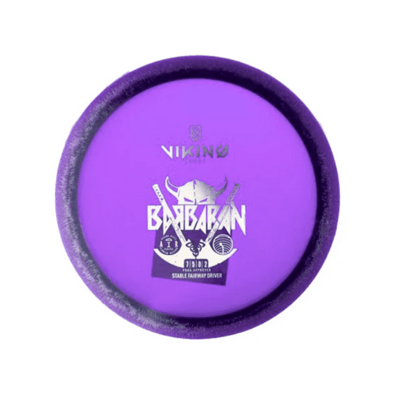 Viking Discs Barbarian Fairway Driver - Premium Air Plastic (Purple)