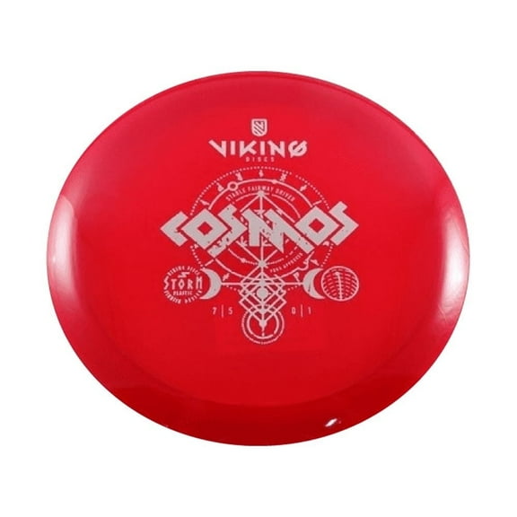 Viking Discs Cosmos Fairway Driver - Premium Storm Plastic (Red)