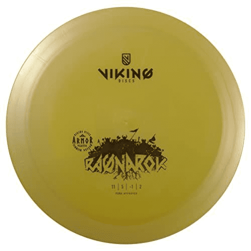 Yellow Rakerd Disc Viking Discs Ragnarok Armor Plastic | Distance Driver | Intermediate ...