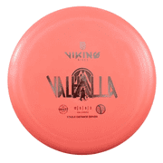 Viking Discs Valhalla - Advanced Disc Golf Distance Driver - Affordable Ground Plastic Pink
