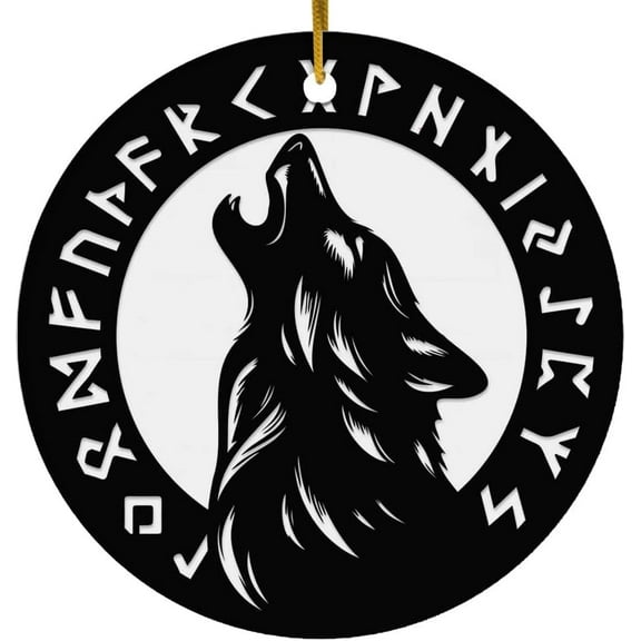 Viking Dragon Ship Ornament, Personalized Christmas Ornament, Nordic Viking Scandinavian Custom Name Gifts for Viking Norse Mythology Lovers Keepsake Hanging Xmas Tree