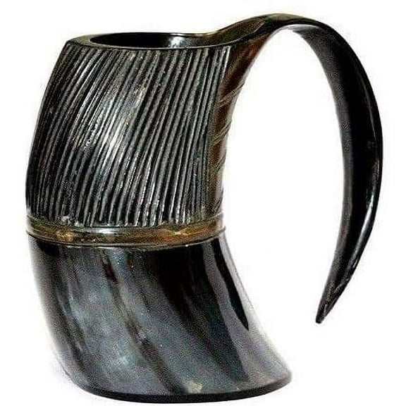 Viking Drinking Horn Mug Beer Horn Tankard Handcrafted Steins