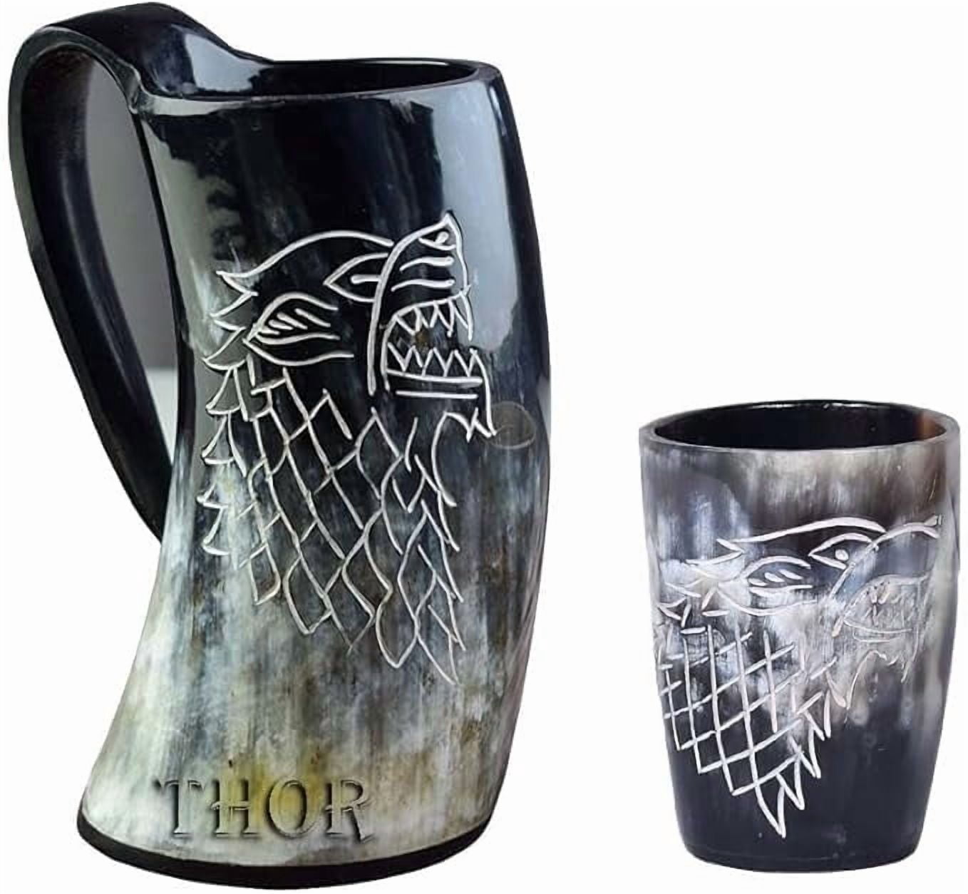 Beer Horn Glass