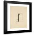 thumbnail image 1 of Viking Eggeling 11x14 Black Modern Framed Museum Art Print Titled - Original Drawings 12 (Early 20th&nbsp;Century), 1 of 5