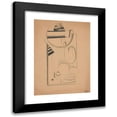 thumbnail image 1 of Viking Eggeling 14x18 Black Modern Framed Museum Art Print Titled - Elementary Tablet 2 (Early 20th&nbsp;Century), 1 of 5