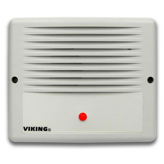 Viking Electronics SIP Loud Ringer with Visual Ring Indication - Red - 5.5 x 4.5 x 1.5 in.