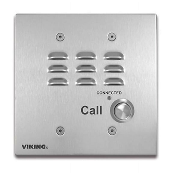 Viking Electronics Stainless Steel Handsfree Speaker Phone with EWP (e-32-ewp)