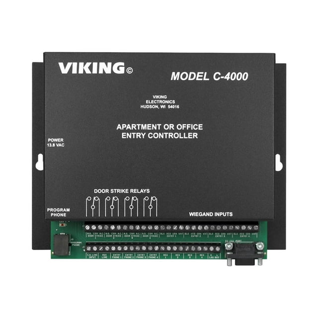 Viking Electronics VKC4000 250 Unit Apartment Entry System