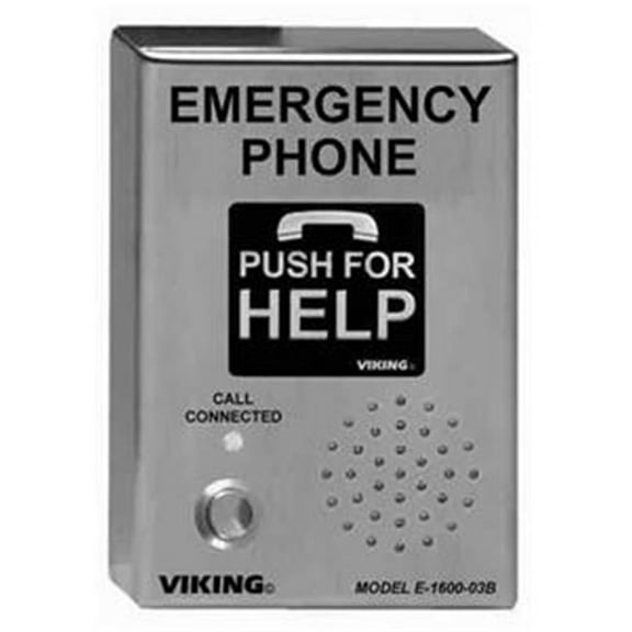 Viking Emergency Phone - Stainless Steel