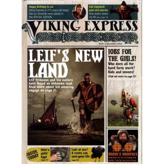 Pre-Owned The Viking Express (Raintree Perspectives: Newspapers from History) (Hardcover) 1474742114 9781474742115