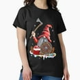 thumbnail image 1 of Viking Gnome Norse Mythology Funny Christmas Holiday - Fan Favorite G344 Unisex T-Shirt, Up to Size 5XL, 1 of 2
