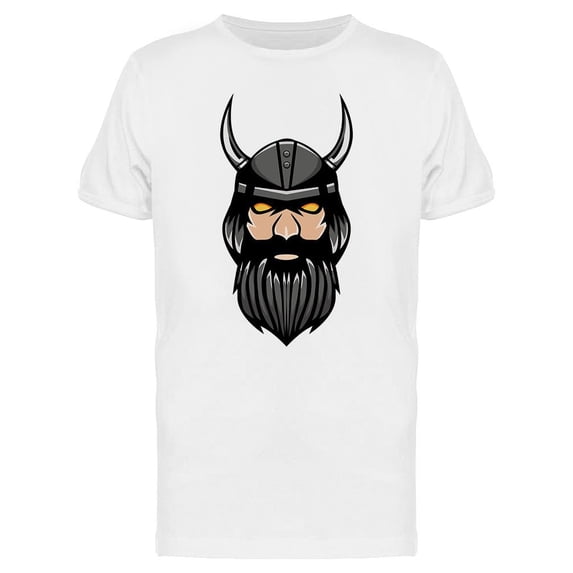 Viking Head T-Shirt Men -Image by Shutterstock, Male Medium