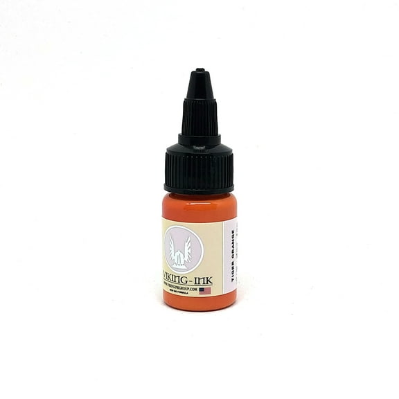 Viking Ink Professional Tattoo Inks Color Tiger Orange 0.5oz (15ml)