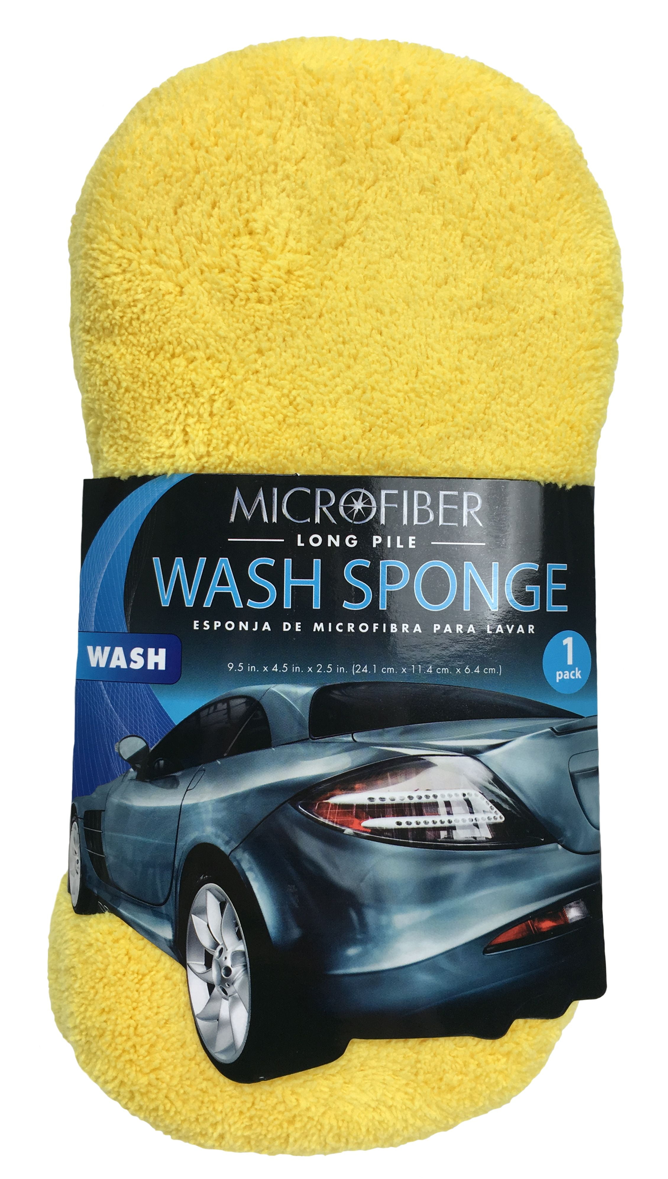 Car Wash Sponge. Made in Europe. 7.9X5.1X2.8 Inches. Large Sponge