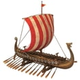 thumbnail image 1 of Viking Long-ship Troop Carrier Collectible Museum Replica Ship Model Military Gift by Xoticbrands - Veronese, 1 of 1