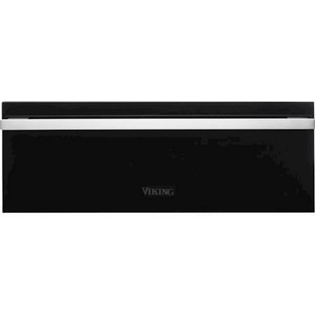 Viking - Virtuoso 6 Series 30" Warming Drawer - Black glass