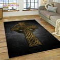 thumbnail image 1 of Viking Nordic Odin Valhalla Cartoon Valknut Carpet Rug for Home Living Room Bedroom Sofa Doormat r kid Area Rug Non-slip Mat, 1 of 5