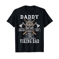 thumbnail image 1 of Viking Norse Mythology Husband - Best Viking Dad T-Shirt Black Tee, 1 of 5