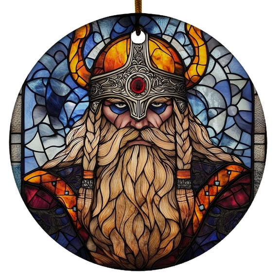 Viking Odin Ornament, Scandinavian Christmas Ornaments 2025, Viking Christmas Ornaments, Celtic Norse Mythology Decor, Christmas Decorations Gifts