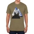thumbnail image 1 of Viking Odin Valknut Huginn Muninnn Ravens Mens T Shirt, 1 of 1