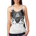 thumbnail image 1 of Viking Odin's Ravens Huginn And Muninn Juniors Burnout Racerback Tank Top Multi X-LG, 1 of 2