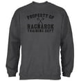 thumbnail image 1 of Viking Property of Ragnarok Training Department Mens Sweatshirt Deep Heather LG, 1 of 1