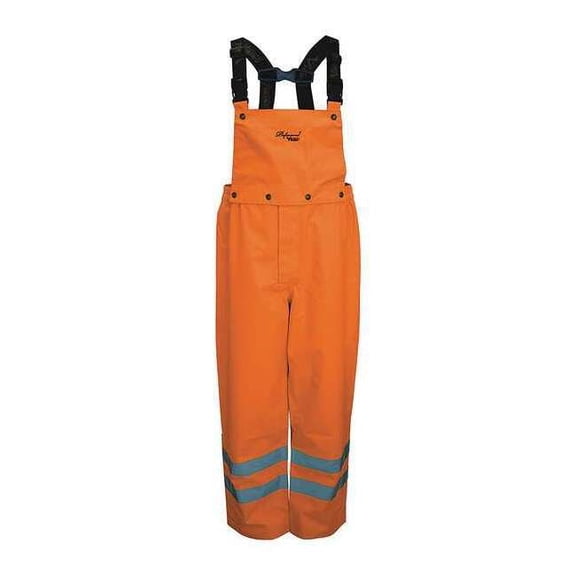 Viking Rain Bib Overall,Class E,Orange,2XL D6329PO-XXL