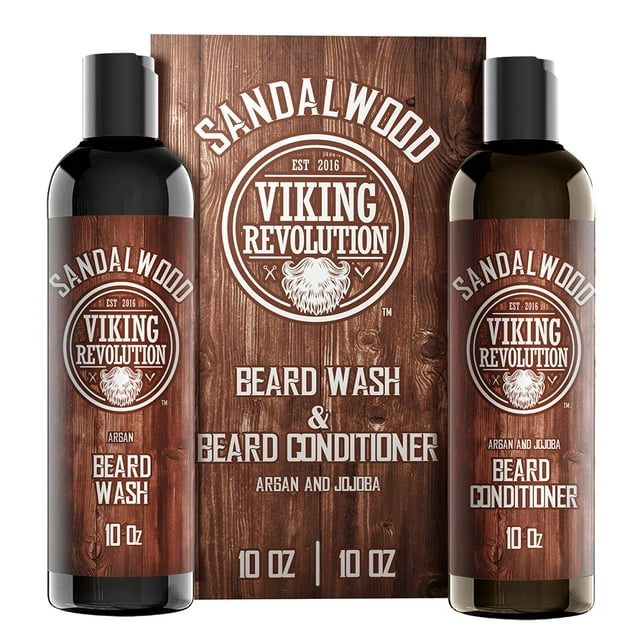 Viking Revolution Beard Wash & Beard Conditioner Beard Shampoo