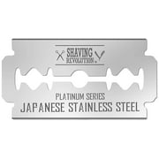Viking Revolution - Double Edge Razor Blades - Men's Safety Razor Blades for Shaving Japanese Steel - 50 Count