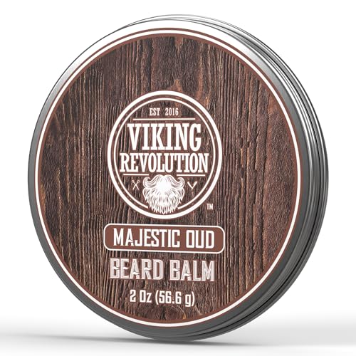 Viking Revolution Majestic Oud Beard Balm for Men Beard Butter for