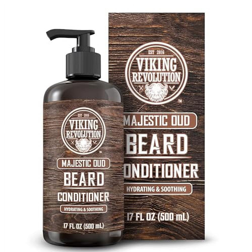 Viking Revolution Majestic Oud Beard Conditioner for Men with Argan Oil